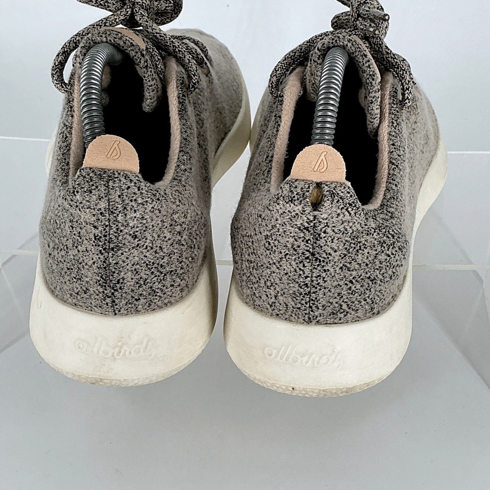 Allbirds Women's Size 9 Wool Runners Grey Knit Sneakers Mizzies Shoes - Picture 7 of 13